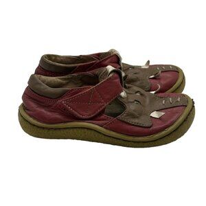 Livie & Luca Elephant Mary Jane Toddler Girl Size 7 Casual Mary Janes Red Shoes